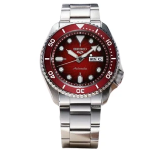 SEIKO 5 SPORTS MECHANICAL SRPK63K1 RED DIAL 500PCS Limited Edition - Picture 1 of 3