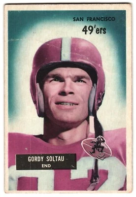 Gordy Soltau 1955 Bowman Card # 66 Set Filler - Image 1 of 2