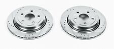 Power Stop for 11-19 Dodge Durango Rear Evolution Drilled & Slotted Rotors - Pai