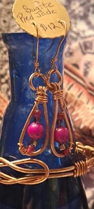 Boho Kupfer Ohrringe - Bild 1 von 5