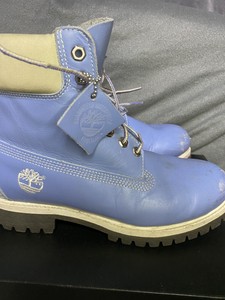 Timberland Lace Up Blue Boots for Men 