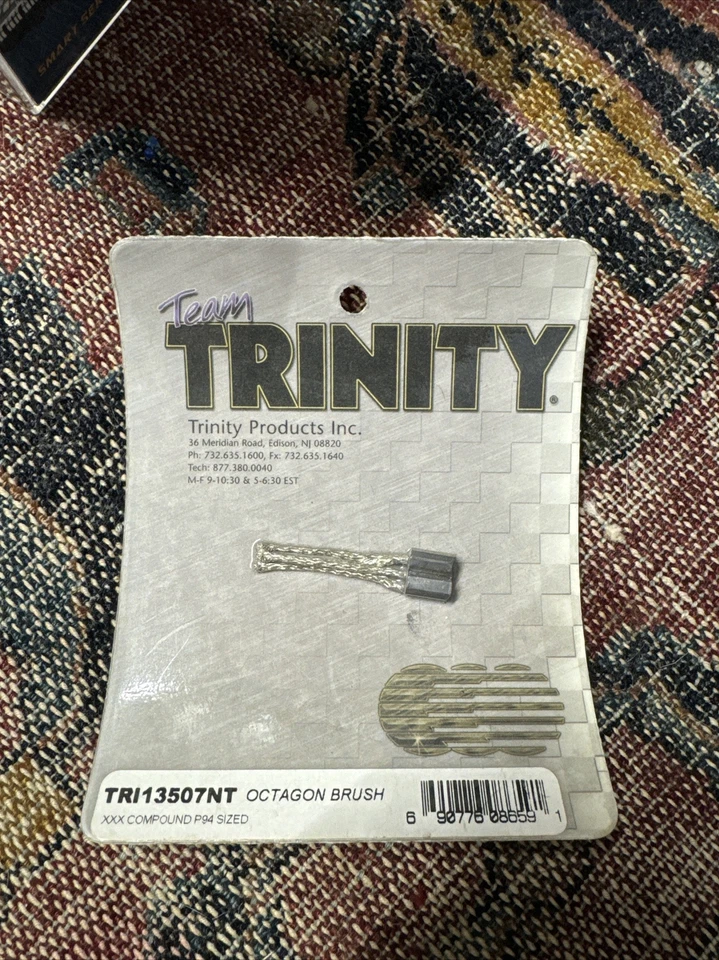 Vintage TRINITY TRI13507NT XXX Compound Octagon Brush Brushes (1 pair) - Image 1 of 1