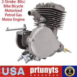 2-Stroke 80cc Bike Bicycle Motorized Petrol Gas Motor Engine - Imagen 1 de 16