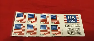 2018 US #5262 Forever Flag -Set of 20 stamps- Booklet, Read Description - Image 1 of 3