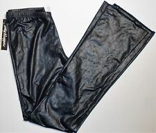 Body Wrappers Adult Black Dance Pants Yoga Boot Cut Pant 7218L Size M NWT