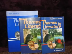Abeka Themes in Literature Test Key, Teacher Guide, Student Reade - Picture 1 of 12