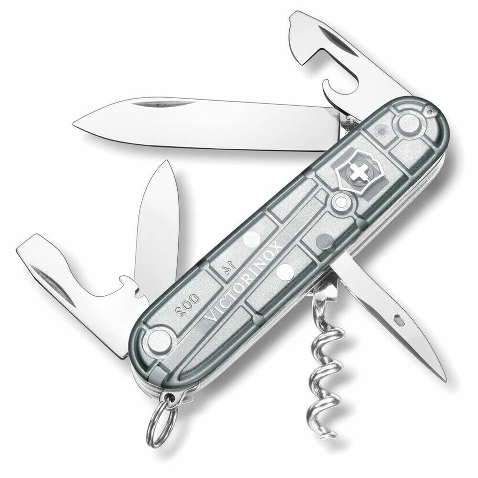 Victorinox Spartan Silvertech Swiss Army Knife Pocket Knife - 12 Functions 35617 - Image 1 of 1
