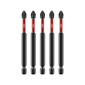 Full Boar PH2 x 89mm Impact Torsion Bit - 5 Pack Power Tool Accessories - Picture 1 of 2