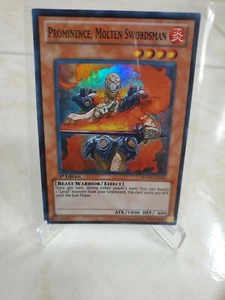 Yugioh Prominence, Molten Swordsman HA05-EN010 Super Rare First edition M/NM - Picture 1 of 2