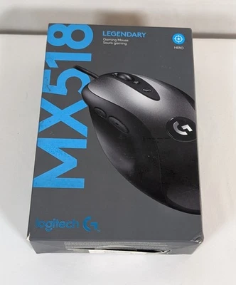 Logitech G MX518 Gaming Mouse Hero Black/Grey - Image 1 of 3