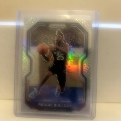 2020-21 Panini Prizm Reggie Bullock #90 Silver Prizm holo SP Parallel Knicks  - Image 1 of 2