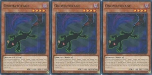 3x Onomatokage | DOOD-EN007 | Comune | 1a Edizione | NM | YuGiOh - Foto 1 di 1