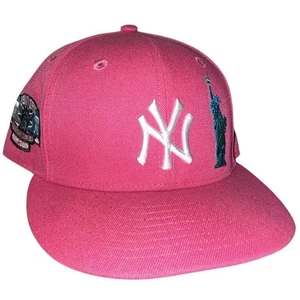 Fusion Pink New York Yankees Subway Series New Era 59Fifty Fitted Size 7 3/8 - Picture 1 of 6