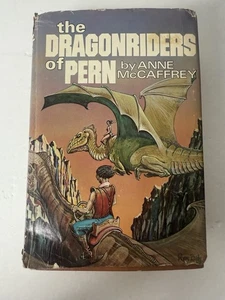 Vintage 70s The Dragonriders of Pern by Anne McCaffrey 1978 BCE Hardcover Book - Bild 1 von 12