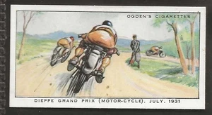 OGDENS-MOTOR RACES 1931-#46- QUALITY CARD!! - Picture 1 of 2