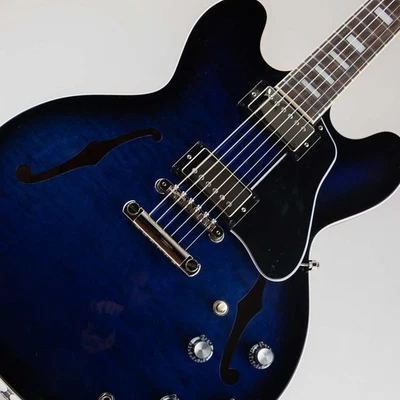 Guitarra Eléctrica Gibson ES-335 Figured Deep Ocean Burst Nueva 2024 Foto 1 de 4