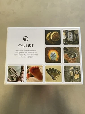OuiSi Game of Visual Connection w/ 210 Photo Matching Cards Game CIB VG OEM - Image 1 of 3