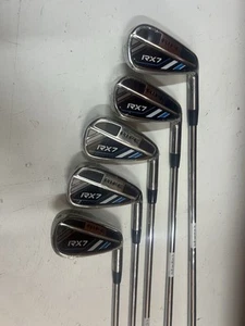 Rife RX7 Eisen 5-SW Stahl Regular Herren Rechtshand 5 Stück Golf Neu Versiegelt - Bild 1 von 5