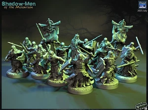 28mm King of the Dead and Warriors Warband - Fantasy - Ghost - Grimdark - Picture 1 of 2