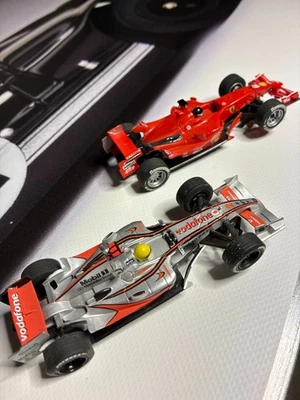 SCX Compacto Escala 1/43 Slot Cars F1 -- 2 coches Foto 1 de 3