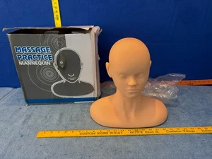 Maniquí de práctica de masaje cosmetología de silicona suave de medio cuerpo 2051 - Imagen 1 de 10