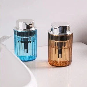 Foam Pump Jar Foaming Soap Dispenser Hand Refillable Push Type Pump Bottles UK - Picture 1 of 14