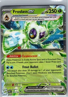 Froslass ex 003/182 SV04: Paradox Rift - Pokemon Card - NM - Image 1 of 2