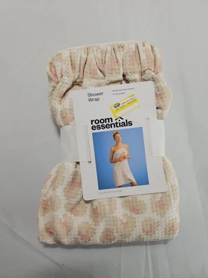 Envoltura de ducha Room Essentials envoltura de baño tela de rizo algodón suave Foto 1 de 4