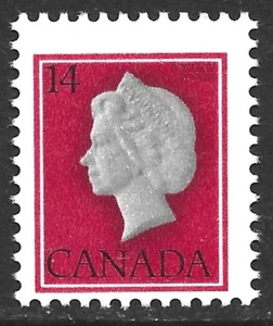 Canada 1977-82 QEII #716a Slightly Decentered VARIETY ERROR VF-NH - Picture 1 of 2