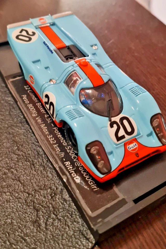 Porsche 917K Le Mans Brumm 1:43 1970 Siffer, Redman, con pilota inserito dentro - Immagine 1 di 4