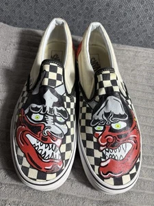 VANS Shoes Horror Hand Painted Men’s Size 12 *Rare* - Picture 1 of 14