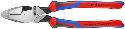 Knipex High Leverage Lineman's Pliers 9.5" 09 12 240 - Image 1 of 4