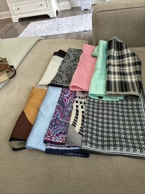 10 Pocket Squares  - Image 1 of 2