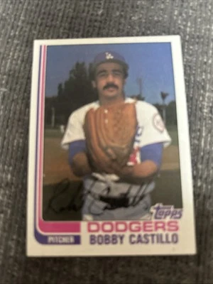 1982 Topps Baseball Card #48 Bobby Castillo Los Angeles Dodgers NmMt Free Ship! - Image 1 of 3