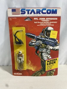 Vintage Coleco Starcom PFC. John Jefferson Magna Lock Astro Marines - Picture 1 of 5