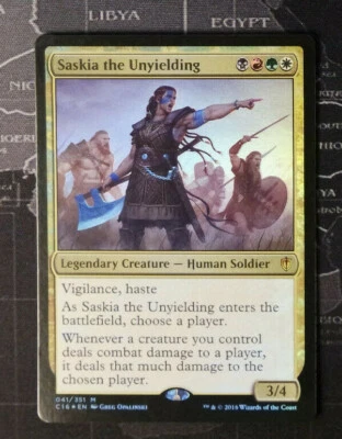 4x Saskia the Unyielding | NM | EN | Commander 2016 MtG EDH CEDH Legacy Vintage - Bild 1 von 2