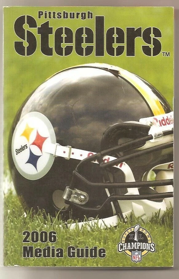 2006 Pittsburgh Steelers Football Media Guide---Logo - Image 1 of 1