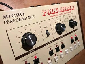 Micro Performances Poly-Midi.1 Vintage Sequencer - Imagen 1 de 4