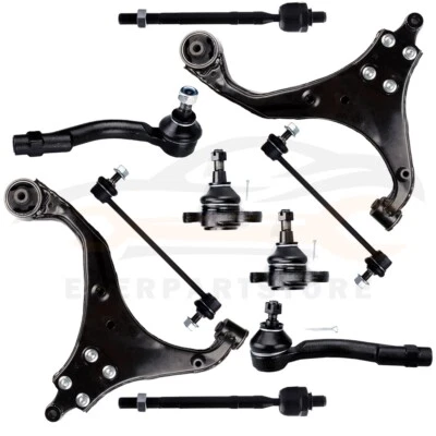 10x Ajuste Para 2005-2009 Hyundai Tucson Braço de Controle Inferior Frontal Kit de Extremidade de Vara de Amarração - Imagem 1 de 4