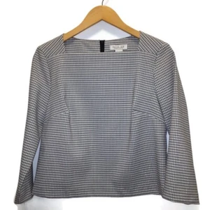 Rachel Zoe Damenbluse mit quadratischem Ausschnitt, 3/4-Ärmel Größe Small - Bild 1 von 12