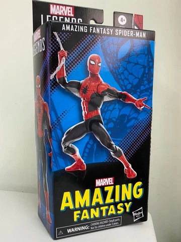 HASBRO MARVEL LEGENDS SPIDER-MAN 60TH ANNIVERSARY AMAZING FANTASY 6" FIGURE Cover
