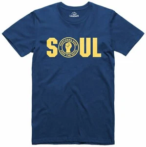 Northern Soul - Soul Logo Music Mens Regular Fit Cotton T-Shirt - Picture 1 of 21