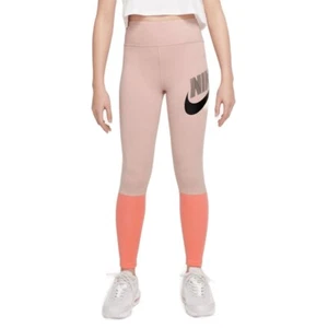 Nike Sportswear Big Kid's Girl's High Waisted Dance Leggings Sz. M Pink Oxford. - Picture 1 of 5