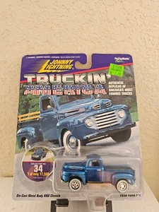 Johnny Lightning Truckin America 1950 Ford F-1 #34 F17 - Picture 1 of 1