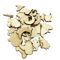 Halloween Quote MDF wall art window decoration craft shape halloween party