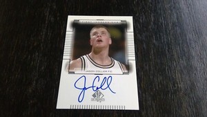 2000 SP Top Prospects First Impressions (AUTOGRAPHED) Jason Collier #JA (MINT)