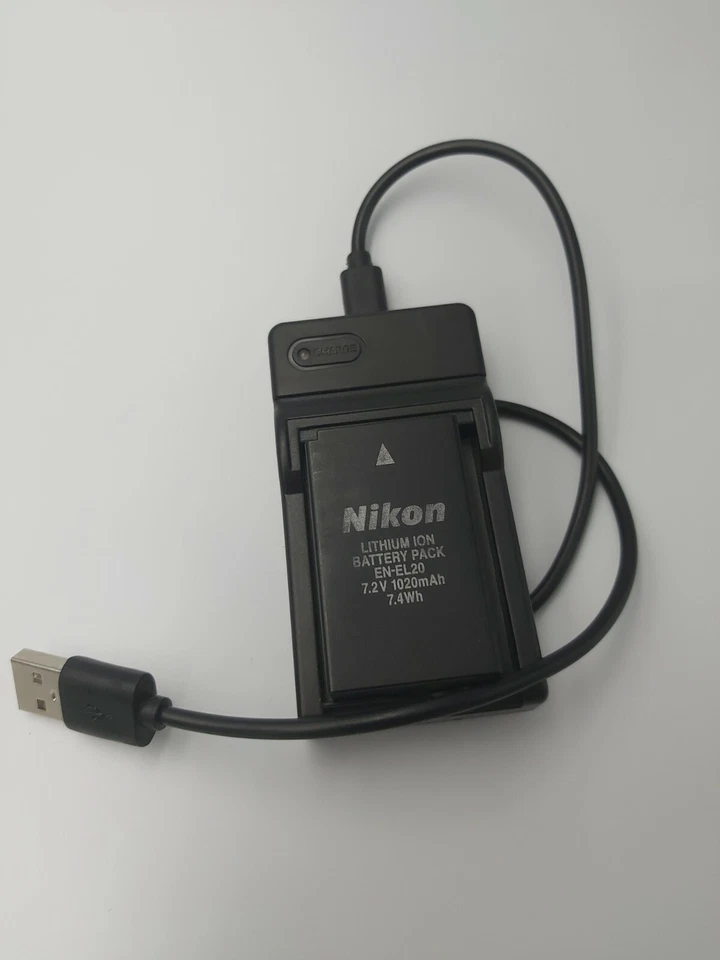 Nikon 1 Battery EN-EL20 + USB-Charger - Bild 1 von 1