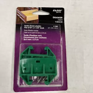 PLPCI Schublade Kunststoff Führung Ersatz R7085 passt 5/16" x 1 1/8" Schiene - Bild 1 von 2