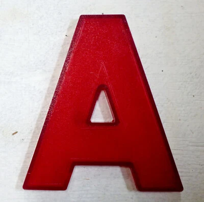 Letrero de carpa de cine Wagner Gemini 8" vintage ranurado letras muchos colores Foto 1 de 2