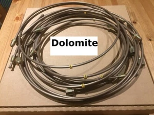 Triumph Dolomite & Sprint brake pipe set kit RHD SL + LAV Cupro Nickel 2312R - Picture 1 of 4